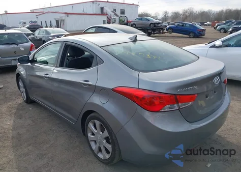 2012 Hyundai Elantra Gls from USA, damaged, VIN KMHDH4AEXCU429845